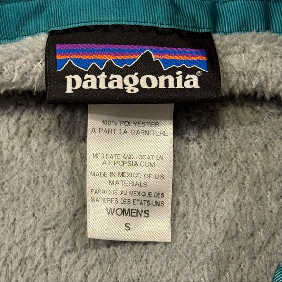 Patagonia Women’s Small Gray Re-Tool Snap-T Pullover Fleece Jacket Outdoor Warm - Picture 3 of 6
